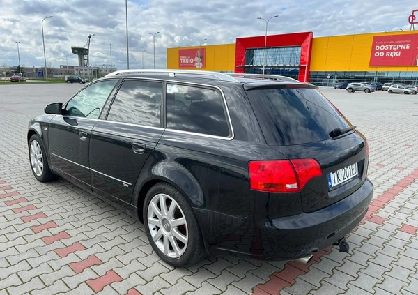 Audi A4 cena 21900 przebieg: 156135, rok produkcji 2007 z Kielce małe 277